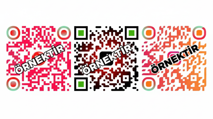 QR kodları logonuz ve tarzınıza özel yapıyorum