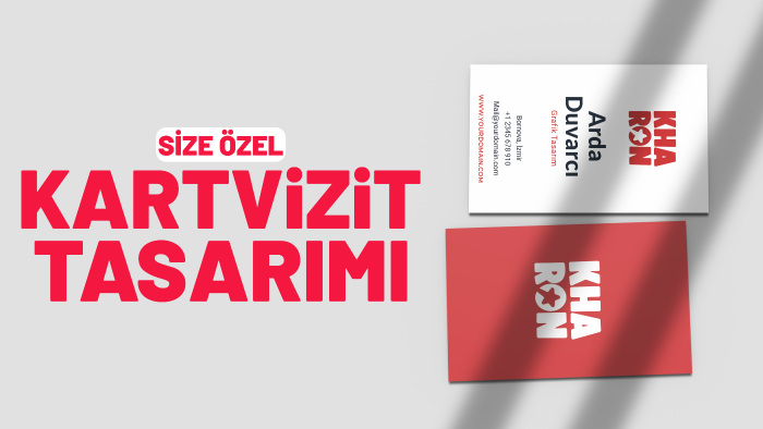 profesyonel ve kurumsal kartvizit tasarımları yapabilirim