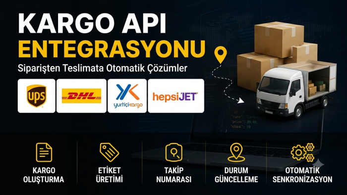 kargo entegrasyonları yapıyorum