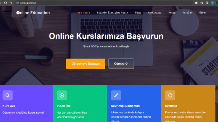 hayalinizdeki siteyi çok kısa sürede kodlayabilirim
