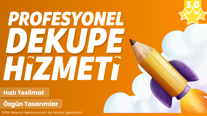 profesyonel olarak dekupe ve arka plan değişimi yapabilirim