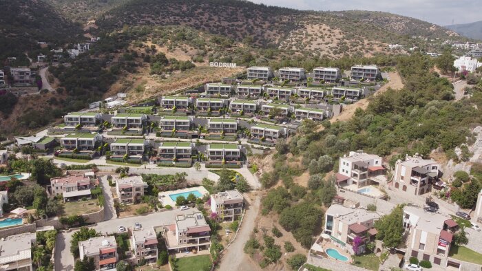 drone ile 4k video fotoğraflar çekmekteyim