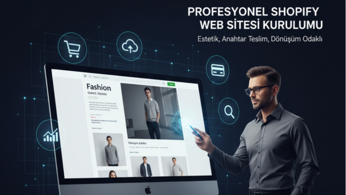 shopify web sitenizi profesyonel şekilde kurar teslim ederim