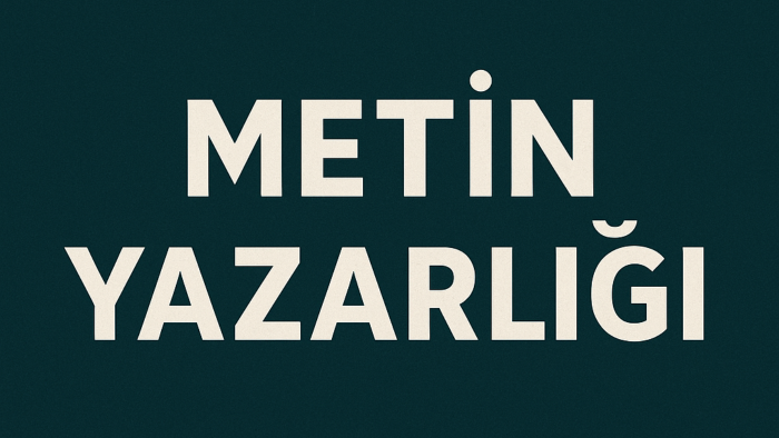 metinleri konuya göre özenle oluşturuyorum