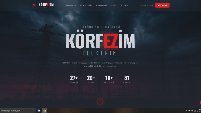 modern ve kurumsal web siteleri geliştirebilirim