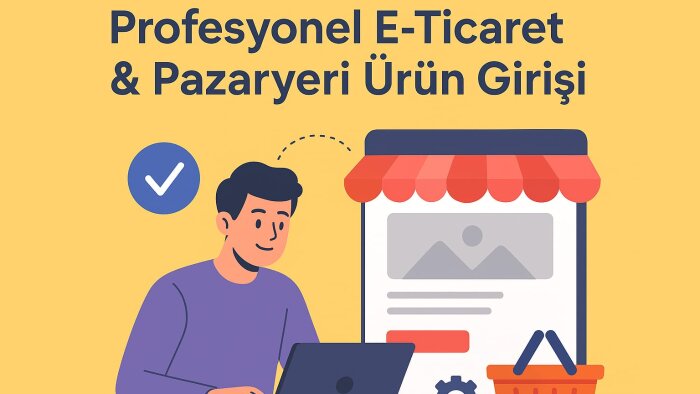 e-ticaret sitesi ya da pazaryerine veri girişi yaparım