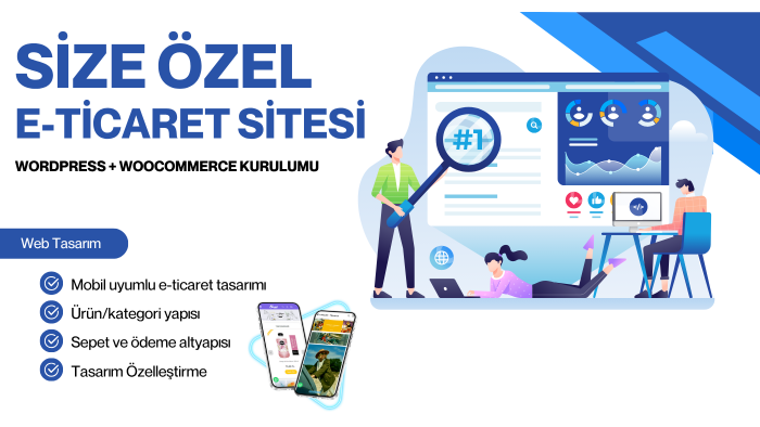 sizin için özel e-ticaret sitesi yapabilirim