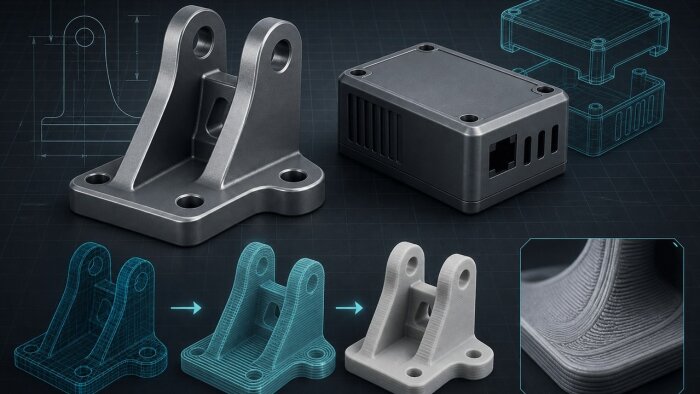 3D baskıya hazır STL ve STEP ürün modeli hazırlarım