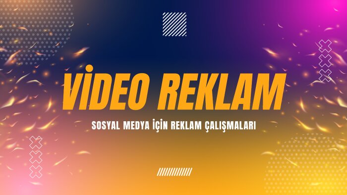 reklam filmlerinizi tasarlarım
