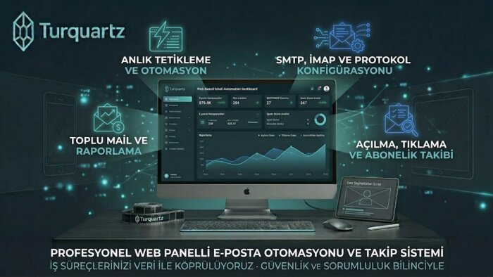gelişmiş web panelli toplu mail ve otomasyon sistemi kurarım