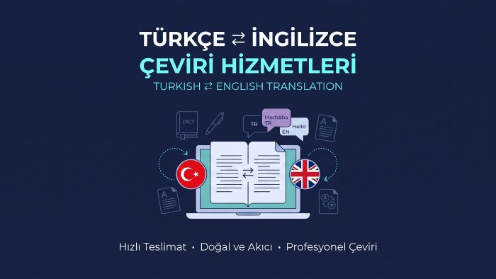 profesyonelce Türkçe-İngilizce çeviri yaparım