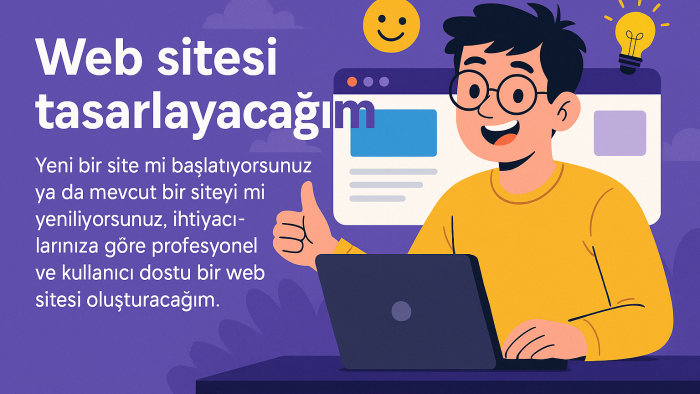 markanıza uygun profesyonel web siteleri hazırlarım