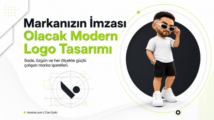 markanıza özgü, akılda kalıcı logo tasarlarım