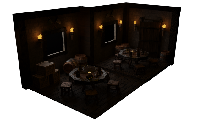 Blender ile oyunve mekan için 3D modelleme yapabilirim