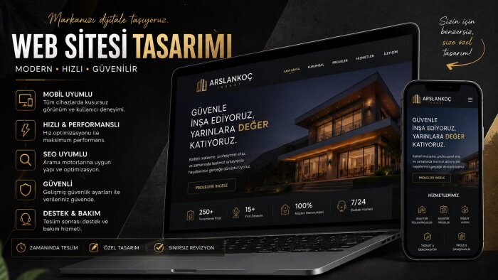 SEO uyumlu WordPress web siteleri tasarlarım