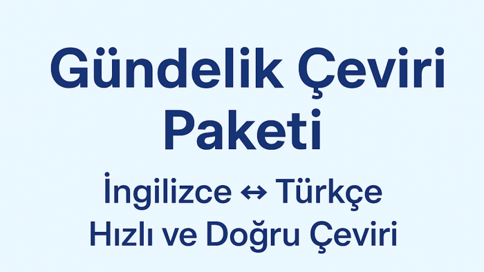 yazılarınızı titizlikle çeviririm