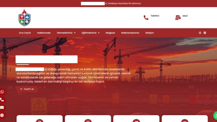 web tasarımı ve dijital çözümler sunuyorum