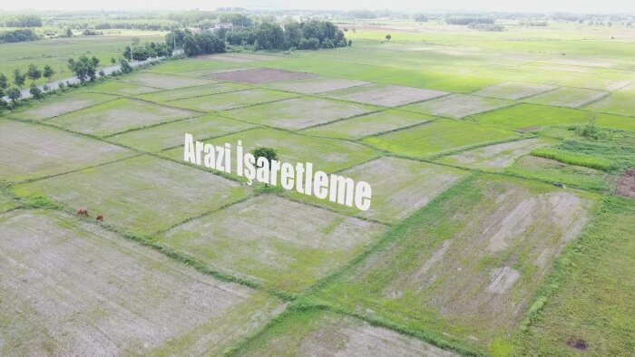 arazi işaretleme editi yaparım