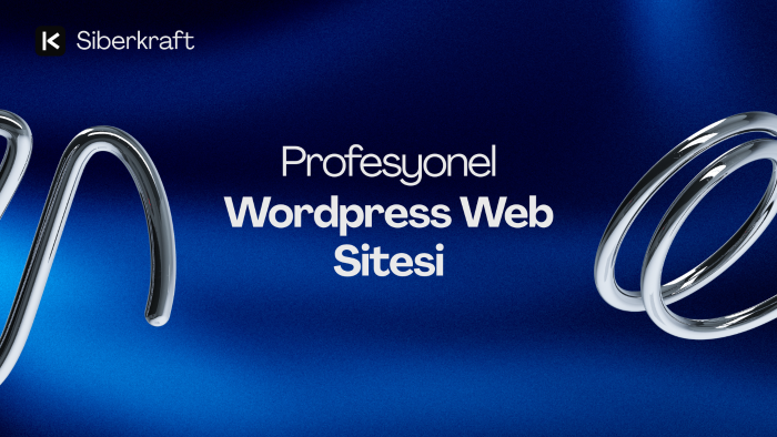 profesyonel WordPress web sitesi hazırlarım
