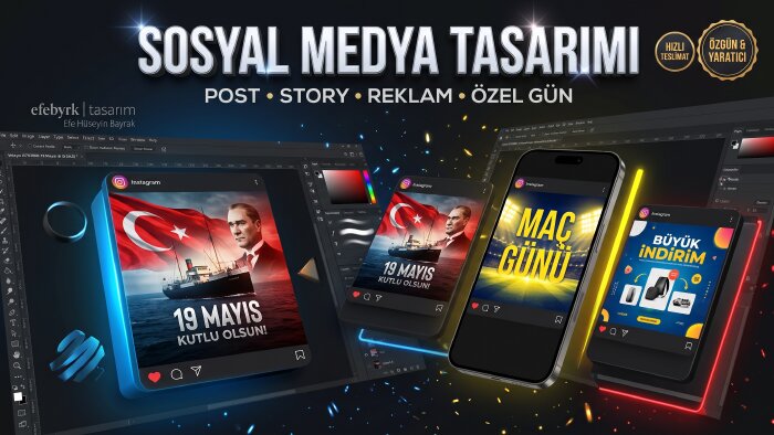 markanıza kurumsal post tasarımı yaparım