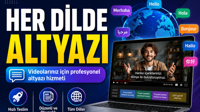 Alt yazı yapabiliyorum