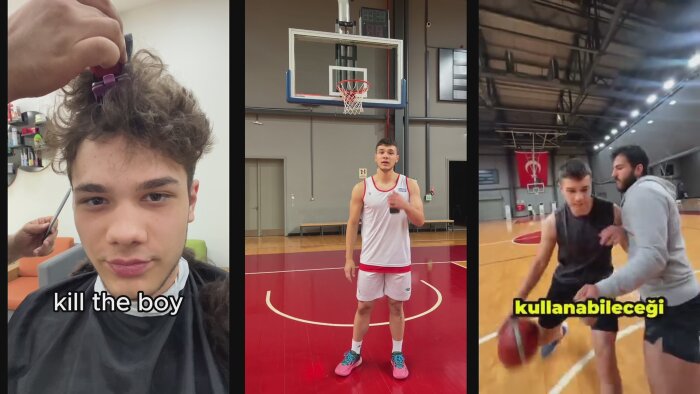 spor videolarını editlerim