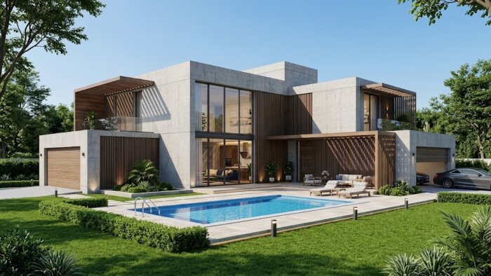 emlak projelerine 3D kat planı ve vaziyet tasarımı yaparım