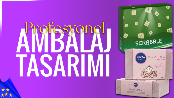 ambalaj tasarımınızı profesyonel bir şekilde tasarlarım