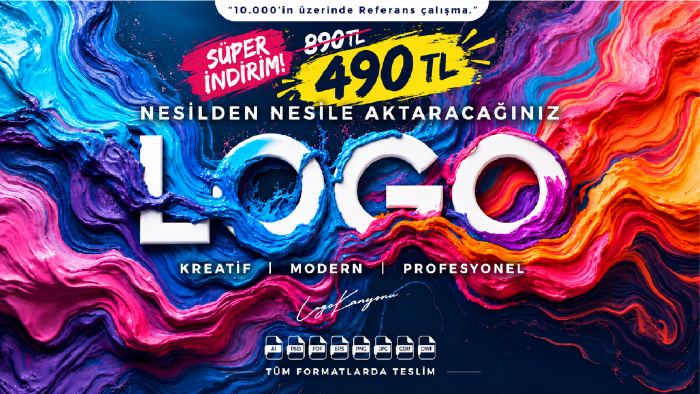 nesilden nesile aktaracağınız logo tasarlıyorum