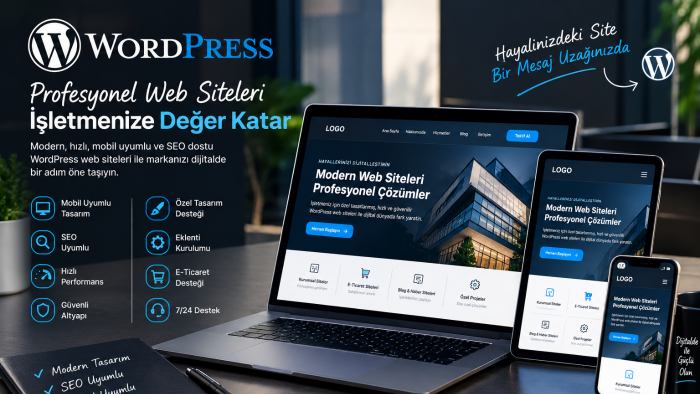 işletmeniz için WordPress sitesi geliştiririm