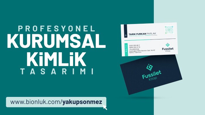 kurumsal kimlik tasarımlarınızı profesyonel olarak yaparım