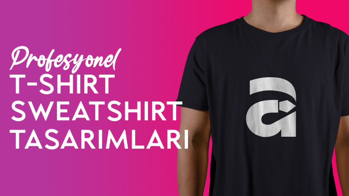 tshirt ve sweatshirt tasarımları yapabilirim