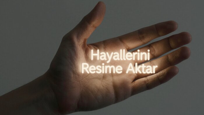 hayalleri etkileyici görsellere dönüştürürüm
