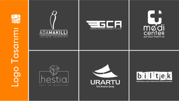logo tasarımlarını şık ve akılda kalıcı şekilde yapabilirim