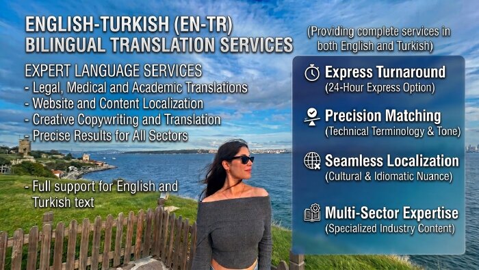 metinlerinizi İngilizce veya Türkçeye çevirebilirim