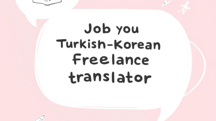 Korece çevirilerinizi yaparım