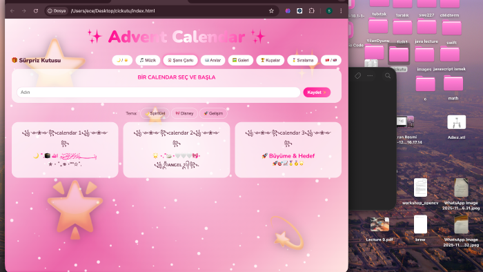 ihtiyacınıza özel yazılım ve web çözümleri geliştiriyorum