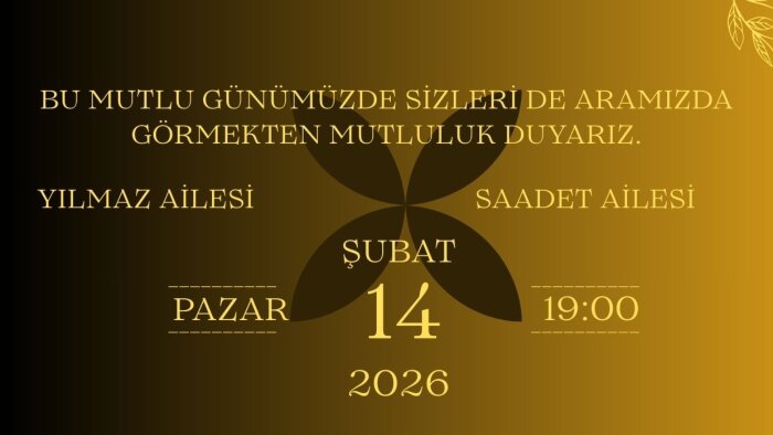 özel günlerinizin eşsiz davetiye tasarımını yapıyorum