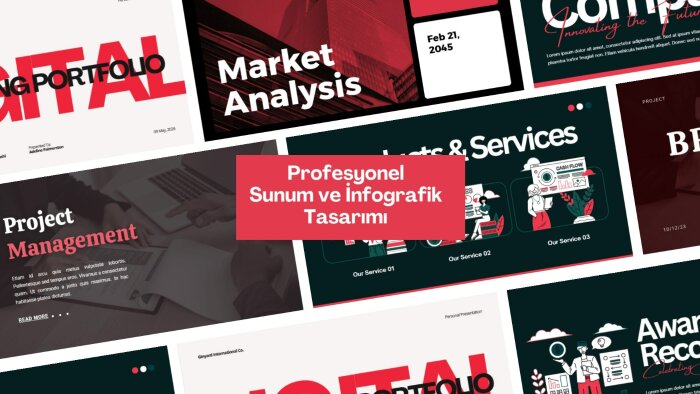 sunum ve infografik tasarım yaparım