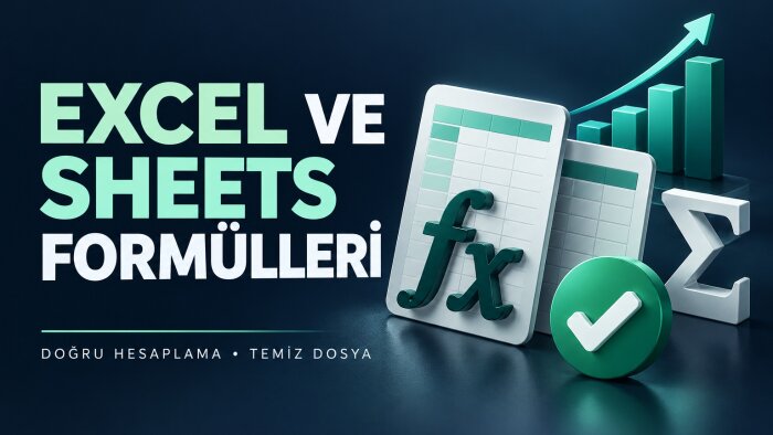 Excel ve Google Sheets formüllerinizi düzelteyim