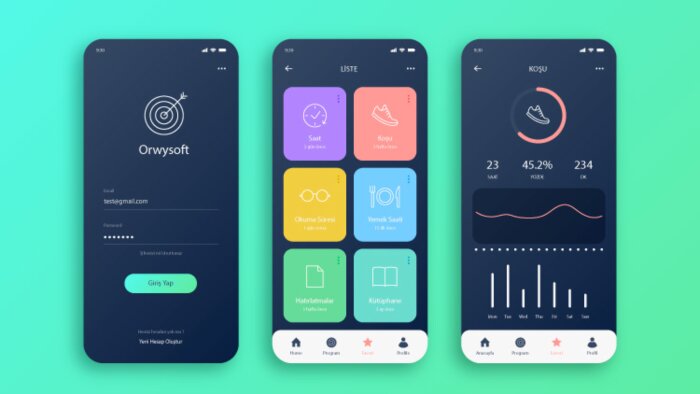 ios ve android mobil uygulama geliştiriyorum