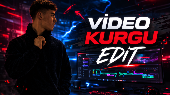 Videolarınızı kaliteli şekilde kurgulayıp editlerim