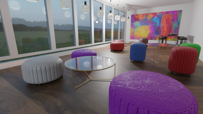 Metaverse üzerine 3D modellemeler yapıyorum