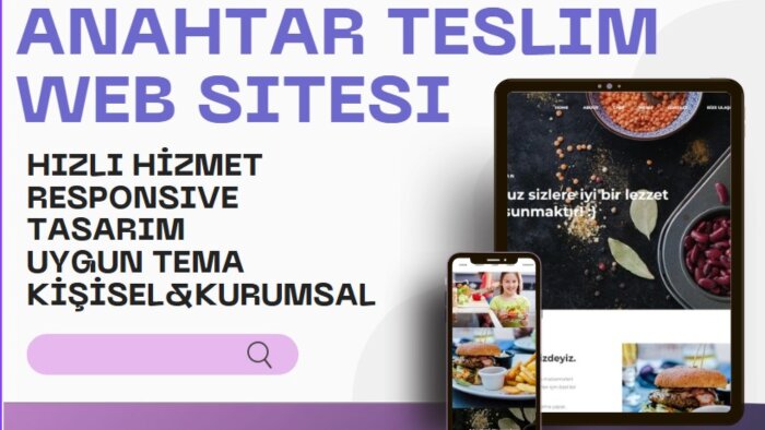 profesyonel mobil uyumlu kurumsal web sitesi hazırlıyorum