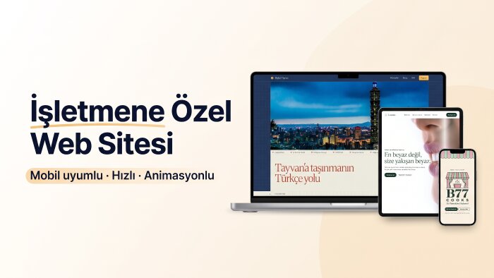 işletmene özel modern ve hızlı landing page yaparım