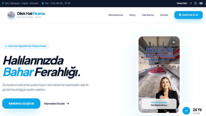 işletmeniz için web sitesi + haritalar entegrasyonu yaparım