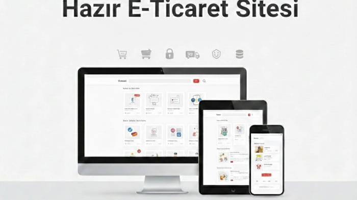 işletmenize özel hazır e-ticaret sitesi kurarım