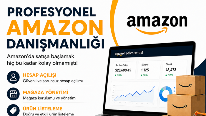 Amazon pazarlarında mağaza kurulumu ve yönetimi yaparım