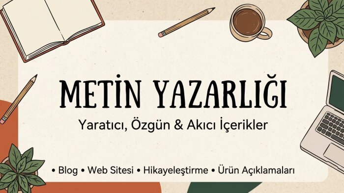projeniz için yaratıcı ve akıcı metinler yazabilirim