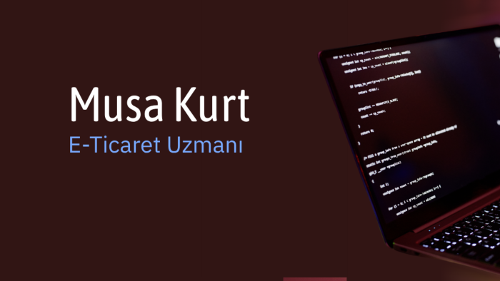 e-ticaret sitenizi yapıyorum